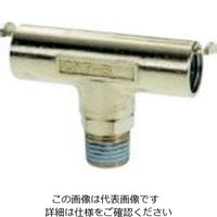 千代田通商 チヨダ タッチコネクターチーズコネクター(金属) 8mm・R1/8 CKT-8-01 1個 808-2675（直送品）