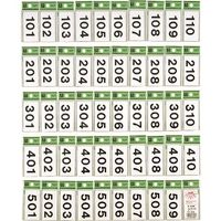 光 カットシート文字 キャリエーター 黒 501 CL176-501 1セット(5枚) 225-3867（直送品）