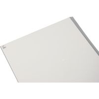 光 カラーボードホワイト 600×900mm RCB695-11 1セット(5枚) 820-2107（直送品）