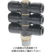 千代田通商 チヨダ フジトリプルバンジョー(樹脂) 6mm・R1/4 6R-02D3 1個 808-3790（直送品）