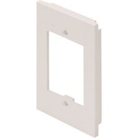 マサル工業 マサル エムケーダクト付属品 DCフレーム 1連 ホワイト DCF12 1個 130-1769（直送品）