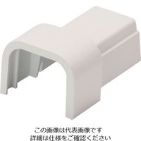 マサル工業 マサル エムケーダクト付属品 Dコネクター 1号 ホワイト MDFJC12 1個 129-8688（直送品）
