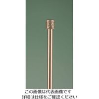 ミニター ミニモ ロングシャフト電着ダイヤモンドバー#120 Φ5 AD2532 1本 852-7655（直送品）