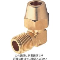 アソー ASOH フレアーエルボ PT1/4×Φ12 FL-1212 1個 515-5231（直送品）