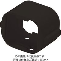 マサル工業 マサル 屋外用エムケーダクト付属品 Dカップリング 3号 ブラック MDFJK3W 1個 130-1853（直送品）
