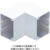 マサル工業 マサル エムケーダクト付属品 内マガリ 8号200型 ホワイト MDU8202 1個 120-0318（直送品）