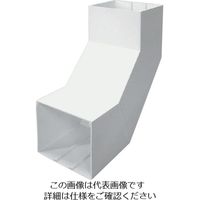 マサル工業 マサル エムケーダクト付属品 内大マガリ 7号150型 ホワイト MDLU7152 1個 120-6648（直送品）