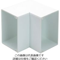 マサル工業 マサル エムケーダクト付属品 内マガリ 130×60型 ホワイト MDU1362 1個 120-0295（直送品）