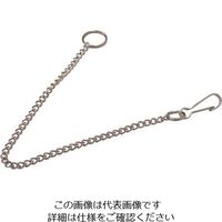 ニッサチェイン ステンレスキーチェイン 30cm NO.13 1セット(5個) 126-3037（直送品）