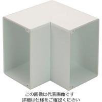 マサル工業 マサル エムケーダクト付属品 内マガリ 4号100型 クリーム MDU4105 1個 120-3467（直送品）