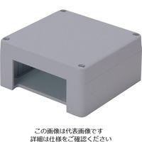 マサル工業 マサル エムケーダクト付属品 ブンキボックス 2号 グレー MDB211 1個 120-6640（直送品）