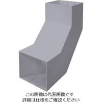 マサル工業 マサル エムケーダクト付属品 内大マガリ 6号200型 グレー MDLU6201 1個 120-5074（直送品）