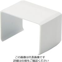 マサル工業 マサル エムケーダクト付属品 ジョイントカバー 4号 ホワイト MDJC42 1個 120-8293（直送品）