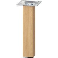 アイテック 光 スマートレグ木製角脚32×150mmシルバー KSW-3215 1セット(4本) 820-1672（直送品）