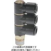 千代田通商 チヨダ フジトリプルバンジョー(樹脂) 8mm・R1/4 8R-02S3 1個 808-3942（直送品）