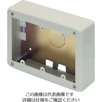 マサル工業 マサル メタルモール付属品 3個用スイッチボックス