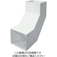 マサル工業 マサル エムケーダクト付属品 内大マガリ 7号 ホワイト MDLU72 1個 120-1971（直送品）