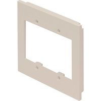 マサル工業 マサル エムケーダクト付属品 DCフレーム 2連 クリーム DCF25 1個 130-1765（直送品）