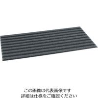 テラモト（TERAMOTO） テラモト ケミタングル ストライプM 灰/黒 MR-137-148-8 1枚 782-6125（直送品）