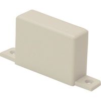 マサル工業 マサル エムケーダクト付属品 エンド 4号 ミルキーホワイト MDE43 1個 129-7021（直送品）