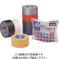 ニトムズ カラー布粘着テープS黄 J5432 1セット(30巻:1巻×30個) 146-6245（直送品）