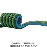 チヨダ スパイラルチューブ マルチスパイラル 外径12mm/使用範囲2425mm 透明、青、ライトグリーン、緑 4-MPS-12-25S（直送品）
