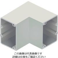 マサル工業 マサル エムケーダクト付属品 内マガリ 6号150型 ミルキーホワイト MDU6153 1個 120-1956（直送品）