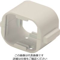 マサル工業 マサル エムケーダクト付属品 Dカップリング 1号 ミルキーホワイト MDFJK13 1個 130-0216（直送品）