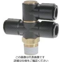 千代田通商 チヨダ フジダブルバンジョー(樹脂) 12mm・R1/2 12R-04S1D1 1個 808-3238（直送品）