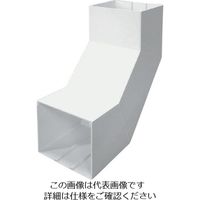 マサル工業 マサル エムケーダクト付属品 内大マガリ 7号200型 ホワイト MDLU7202 1個 120-3535（直送品）