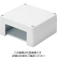 マサル工業 マサル エムケーダクト付属品 ブンキボックス 2号 ホワイト MDB212 1個 120-1949（直送品）