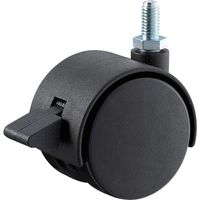 アイテック（AiTec） 光 双輪キャスターボルトタイプ ストップ付 KWN