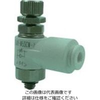 千代田通商 チヨダ ファイブSUSスピードコントローラα白メーターイン4mm・M5×0.8 FS4R-M5SCW-I 1個 808-2811（直送品）