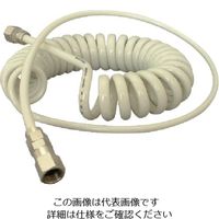 千代田通商 チヨダ スパイラルゼロワンホースフィッティングタイプ5×8 5m金具付き 01S-805F 1本(5m) 808-4344（直送品）