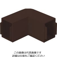 マサル工業 マサル 屋外用エムケーダクト付属品 内外マガリ 3号 チョコ MDK139 1個 130-3410（直送品）