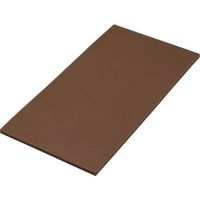 光 エラストマーゴム板 茶 3mm×140×70 T付 PEG2-23T 1セット(5枚:1枚×5パック) 216-2223（直送品）