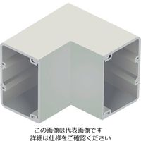 マサル工業 マサル エムケーダクト付属品 内マガリ 7号150型 ミルキーホワイト MDU7153 1個 120-3538（直送品）