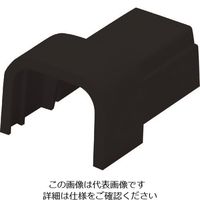 マサル工業 マサル 屋外用エムケーダクト付属品 Dコネクター 1号 ブラック MDFJC1W 1個 130-1806（直送品）