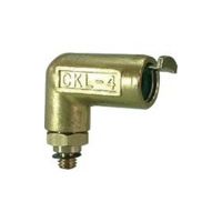 千代田通商 チヨダ タッチコネクターエルボコネクター(金属) 4mm・M5×0.8 CKL-4-M5 1個 808-2637（直送品）