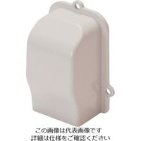 マサル工業 マサル エムケーダクト付属品 引込カバー 1号 ホワイト MDHC12 1個 129-5467（直送品）