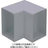 マサル工業 マサル エムケーダクト付属品 内マガリ 120型 グレー MDU1201 1個 120-6643（直送品）