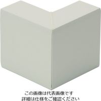 マサル工業 マサル エムケーダクト付属品 外マガリ 120型 ミルキーホワイト MDS1203 1個 120-3490（直送品）