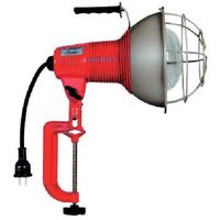 畑屋製作所 ハタヤ 防雨型作業灯 リフレクターランプ300W 100V電線0.3m バイス付 RG-300 1台 851-3906（直送品）