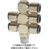 千代田通商 チヨダ フジトリプルバンジョー(金属) 8mm・R1/8 8-01S1D2 1個 808-3843（直送品）