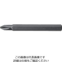 アネックスツール アネックス インパクトドライバー用ビット +2×65 対辺6.35mm六角軸 AK-22P-2-65 1本 828-5367（直送品）