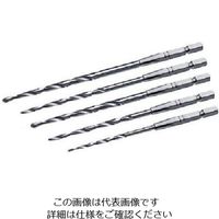 トップ工業 TOP 六角シャンク鉄工ドリルセット 5本組 2.0~3.8mm ETD 