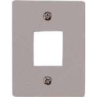 マサル工業 マサル エムケーダクト付属品 DCホルダー 2号 1個用 グレー(取付枠同梱) DHF211 1個 130-0189（直送品）