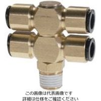 千代田通商 チヨダ フジダブルバンジョー(金属) 12mm・R3/8 12-03D2 1個 808-3198（直送品）