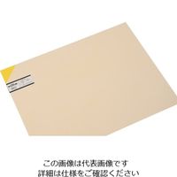 光 エンビ板 黄 2×450×600mm EB462-3 1枚 820-0876（直送品）