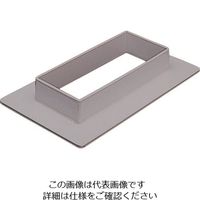 マサル工業 マサル エルダクト付属品 フランジ 4020型 グレー LDF421 1個 130-8839（直送品）